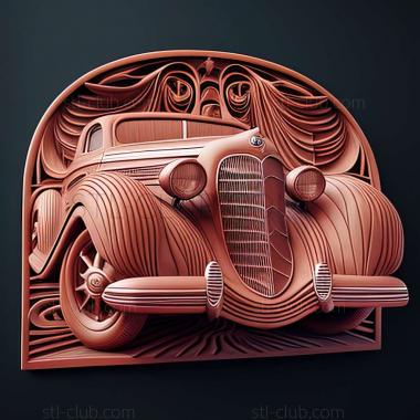 3D модель Mercedes Benz W180 (STL)